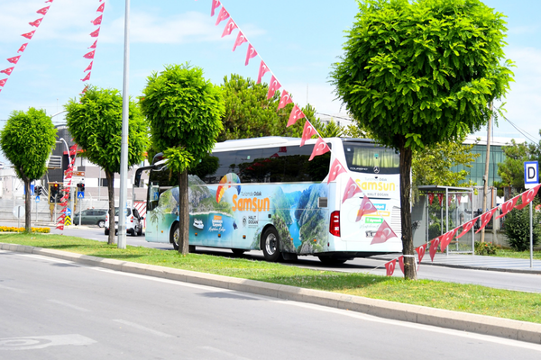 “Odak Samsun” otobüsleri hafta sonu seferlere başlıyor<