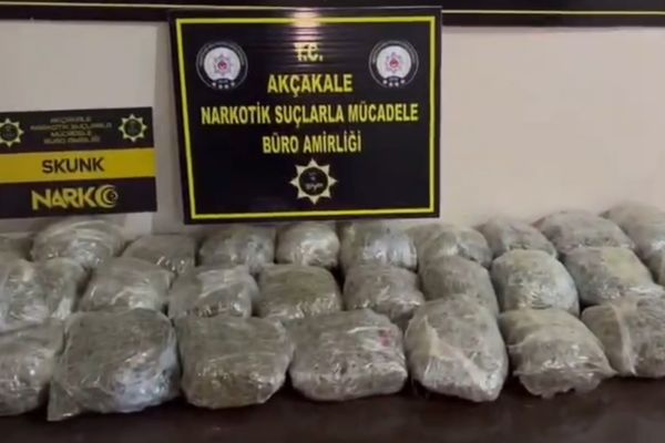Şanlıurfa'da uyuşturucu operasyonu
