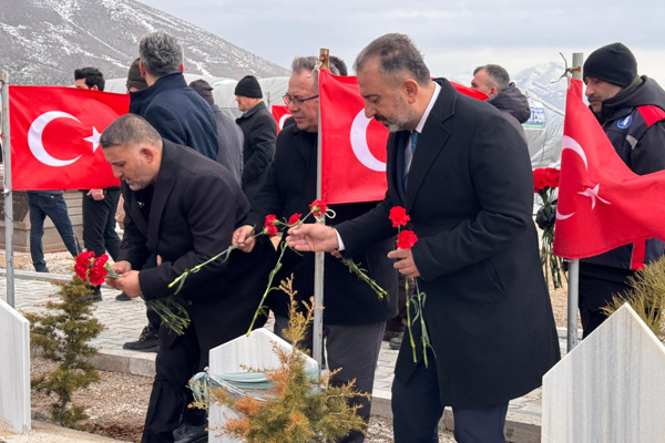 Çorum Belediyesi, Afşin’de düzenlenen anma programına katıldı<