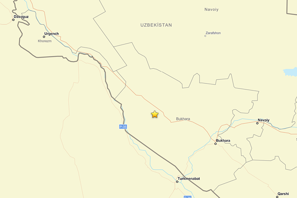 Özbekistan’da deprem<