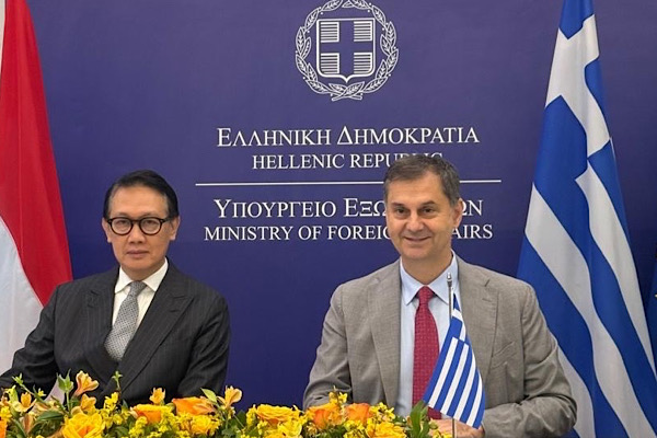 Yunanistan ve Endonezya arasında ekonomik iş birliği görüşmesi<