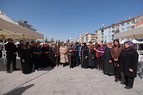 Karaman’da destek kermesi düzenlendi<