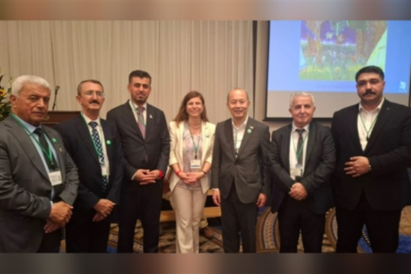 Eş Başkan Bucak, Mayors for Peace resepsiyonuna katıldı