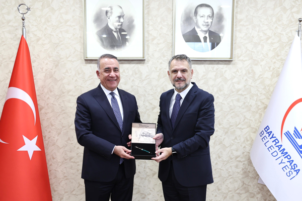 Başkan Dursun, Başkan Vekili Akın'ı ziyaret etti