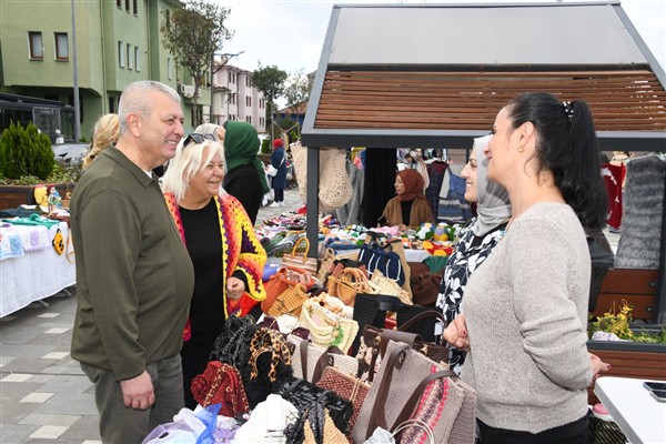 Osmangazi'de 'Kadın Girişimciler Sokağı' hayata geçirildi