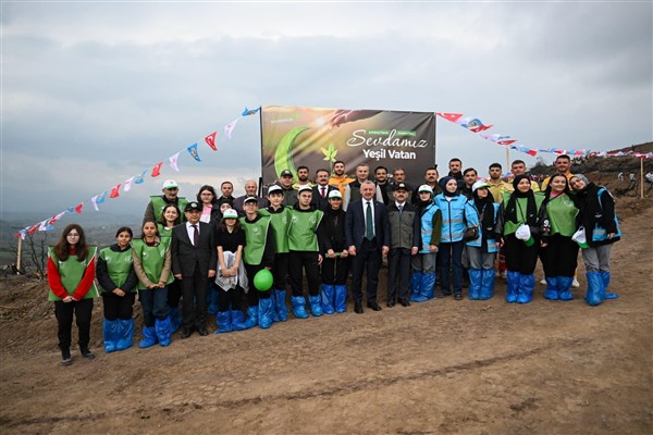 Kocaeli’de 65 bin fidan toprakla buluştu