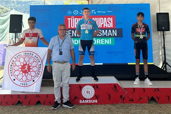 Karaman Özel İdare Spor Kulübü Bisiklet Takımı'ndan Samsun’da büyük başarı<