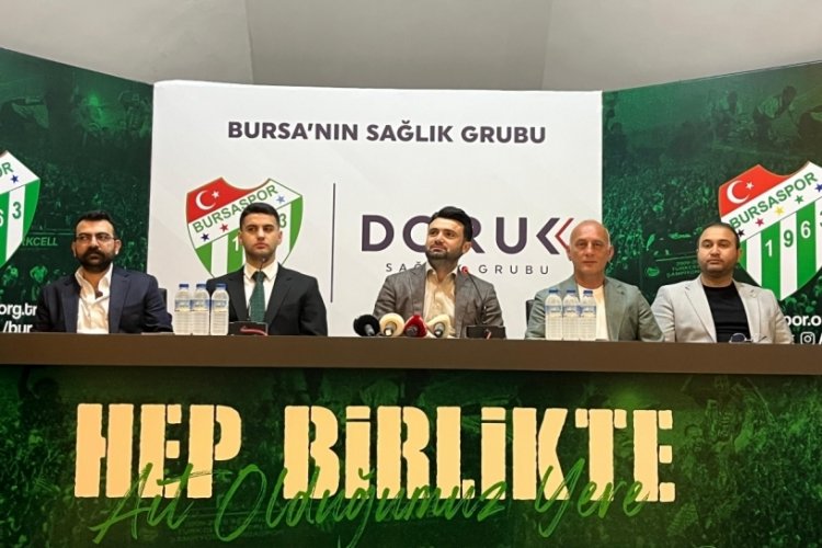 Bursaspor, istasyon isim hakkı ve sağlık sponsorluğu için imza attı<