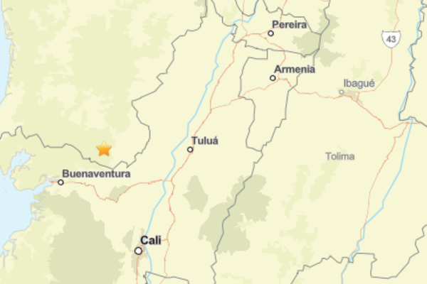 Kolombiya'da deprem<