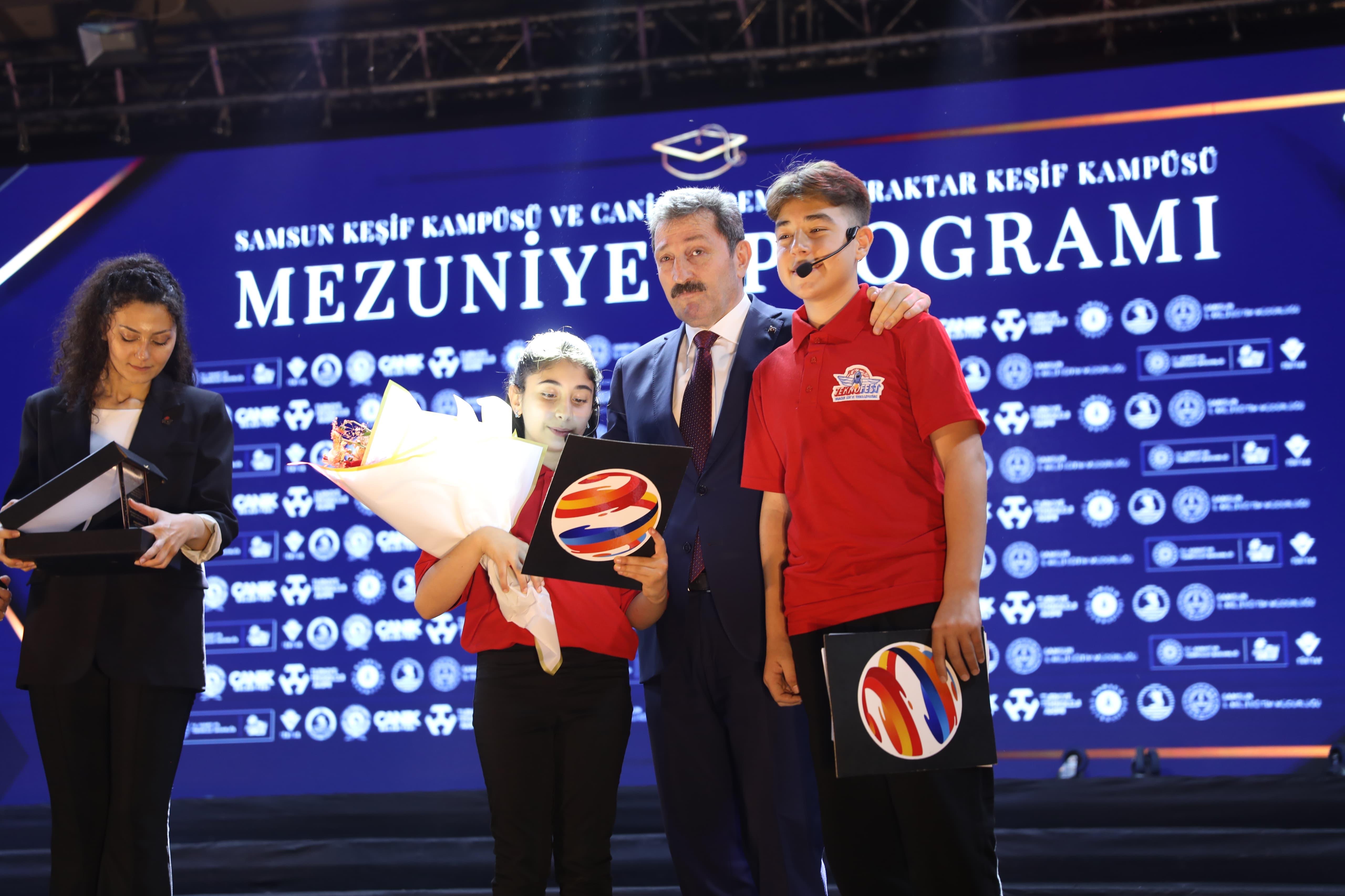 Samsun Keşif Kampüsü ve Canik Özdemir Bayraktar Keşif Kampüsü ilk mezunlarını verdi<