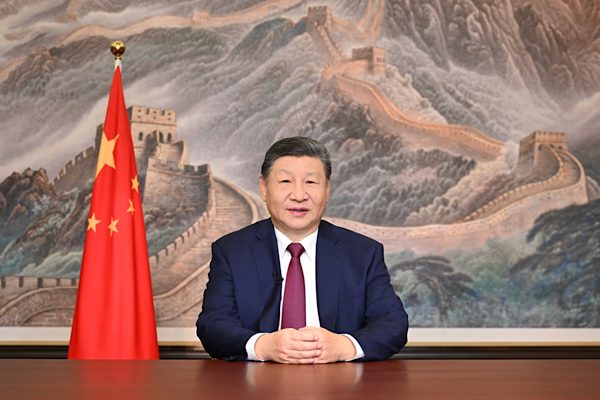 Çin Cumhurbaşkanı Xi Jinping’den yeni yıl mesajı<