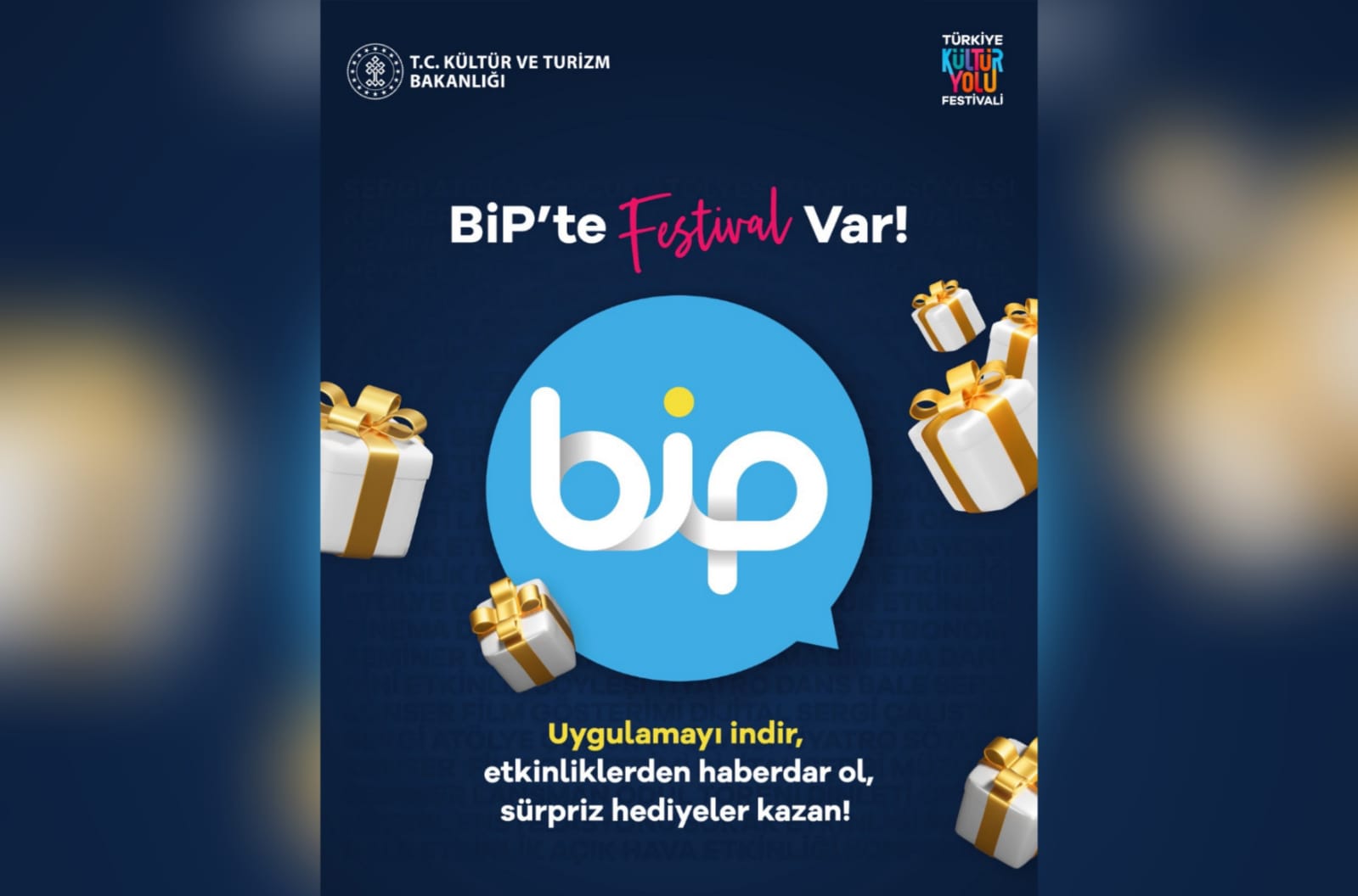 Türkiye Kültür Yolu Festivali’nin coşkusu, BİP’te yaşanıyor <