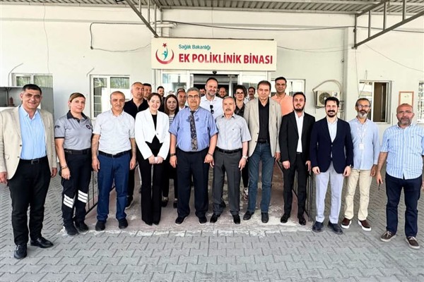 Dr. Sönmez'den Dörtyol'da sağlık tesislerine ziyaret <