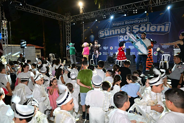 Kepez'de 500 çocuğa Sünnet Şöleni<