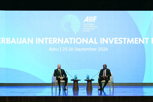 Aliyev, 2. Azerbaycan Uluslararası Yatırım Forumu’na katıldı