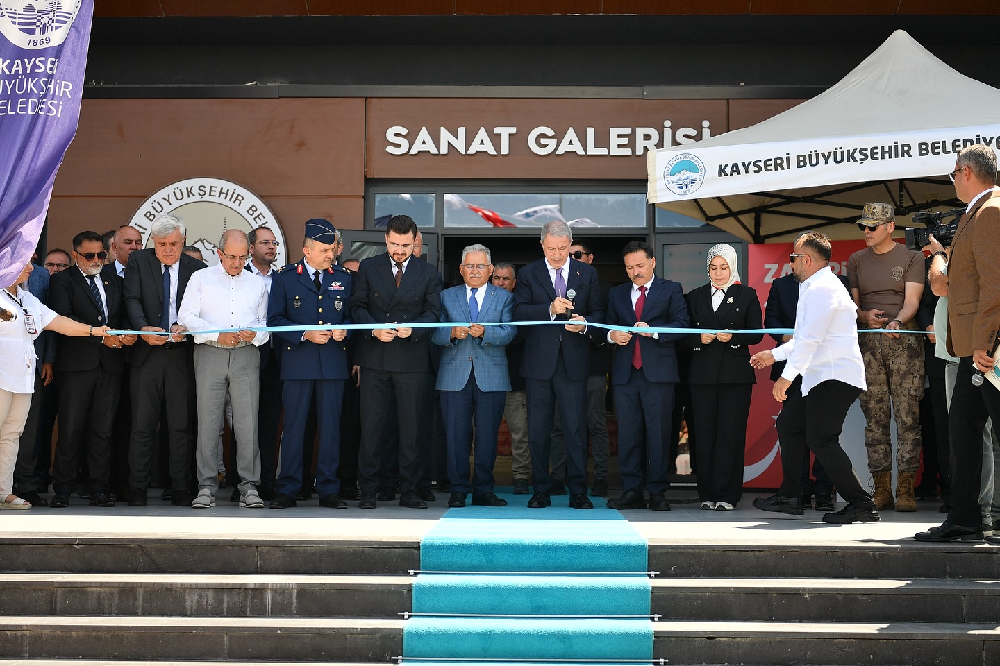 Kayseri'de Zaferin Adı Türkiye sergisi açıldı