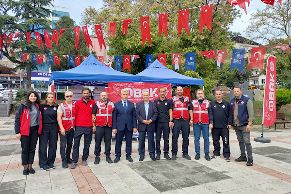 Orhangazi’de afet farkındalığı için meydan uygulaması düzenlendi<