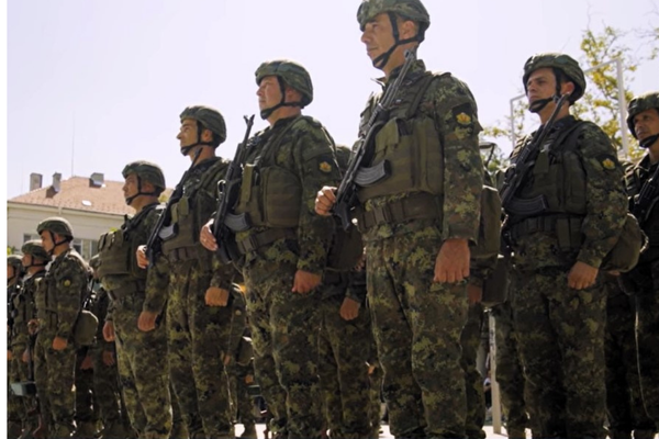  Bulgar askeri birliği KFOR görevi için Kosova’ya uğurlandı<