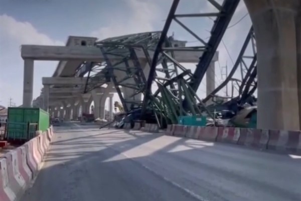 Tayland'ta meydana gelen yeni bir vinç çökmesinde bir kişi öldü<