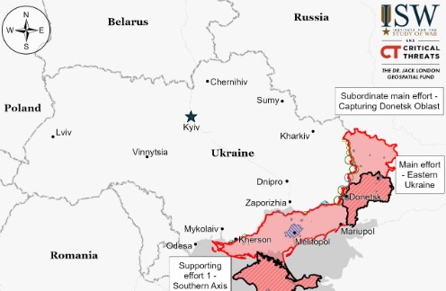ISW: Rus kuvvetleri Avdiyivka'nın kuzeybatısına ilerliyor