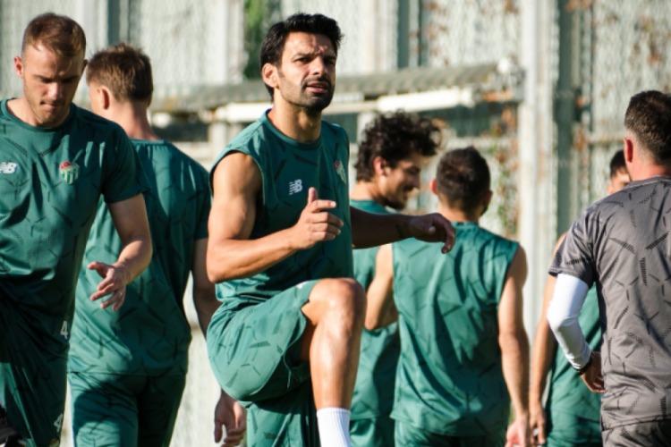 Bursaspor'da 1461 Trabzon FK maçı hazırlıkları<