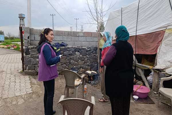 Kayapınar'da Kanser Haftası’nda sağlık taraması yapıldı<