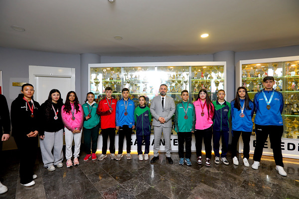 Gaziantep Büyükşehir Belediye Spor Kulübü 71 madalya kazandı