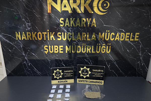 Sakarya’da uyuşturucu operasyonu<