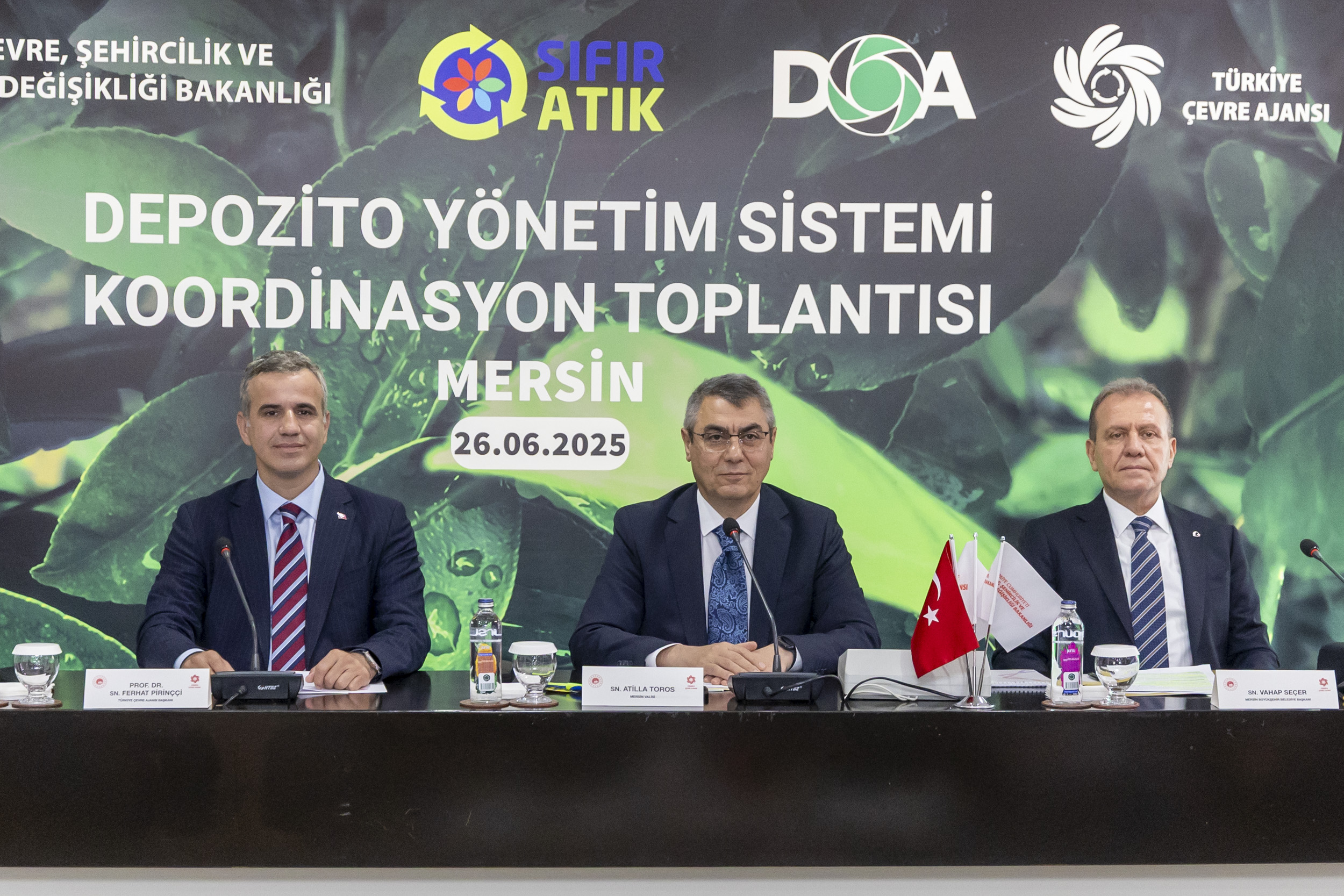 Başkan Seçer, Mersin Depozito Yönetim Sistemi Koordinasyon Toplantısı’na katıldı<