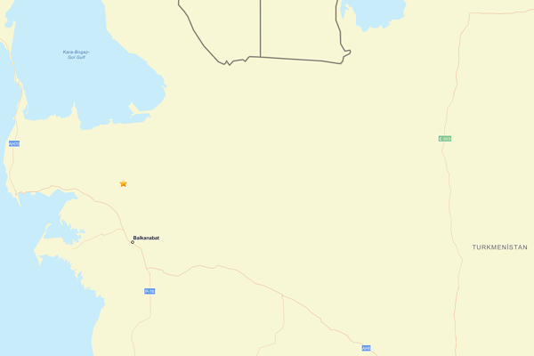 Türkmenistan'da deprem<