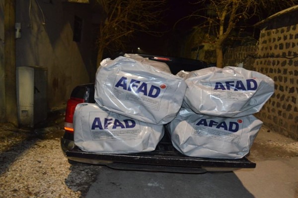 Siverek'te evinde 4 AFAD çadırı bulunan şüpheli tutuklandı