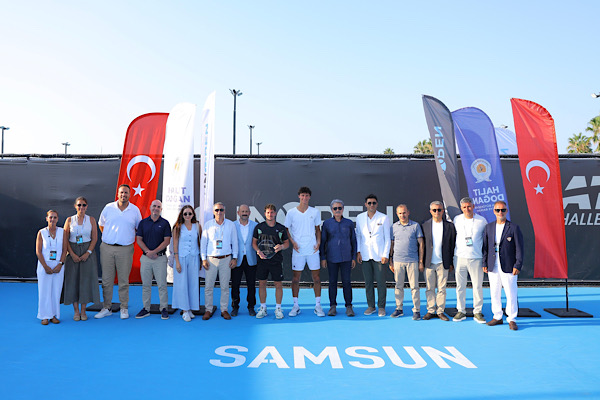  Uluslararası Samsun Open ATP Challenger 50 Tenis Turnuvası tamamlandı<