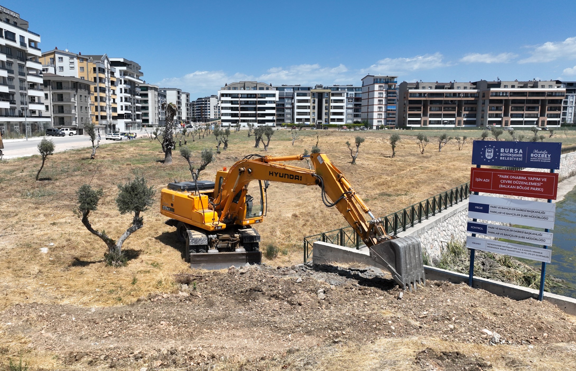 Bursa Büyükşehir Belediyesi'nden bölge parkı
