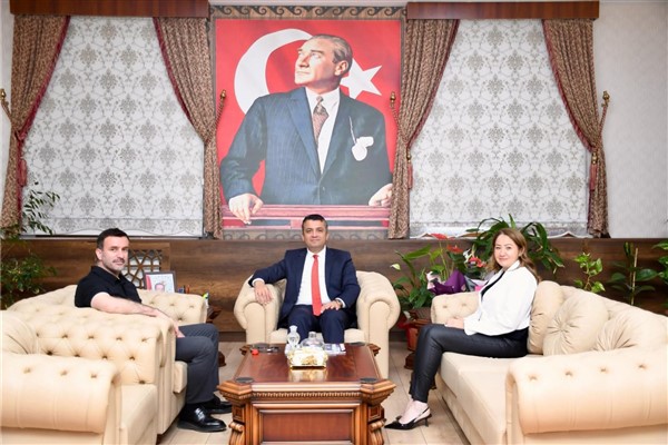 Dörtyol Devlet Hastanesi Başhekimi Ocak'tan Kaymakam Keklik'e ziyaret
