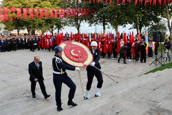 Ordu’da 10 Kasım Atatürk’ü anma programı düzenlendi<