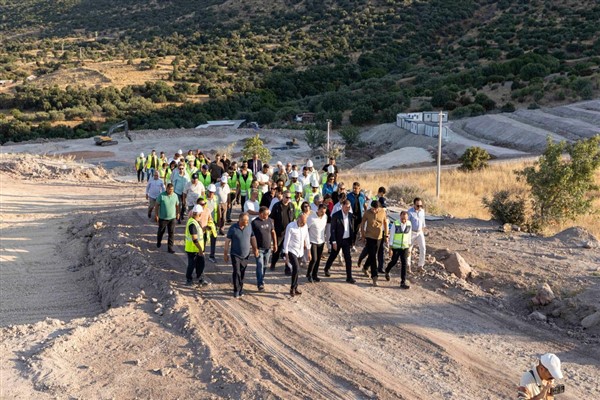 Dikili'de ileri biyolojik arıtma tesisi inşa ediliyor