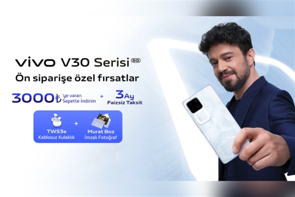 vivo'nun stüdyo kalitesinde fotoğraf çeken akıllı telefonu V30 ön satışa sunuldu<