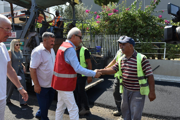 Başkan Kocagöz: Altyapısı tamamlanan hiçbir noktada asfaltsız yol bırakmayacağız