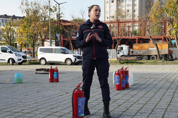 Beylikdüzü Belediyesi’nden çalışanlarına yangın güvenlik eğitimi<