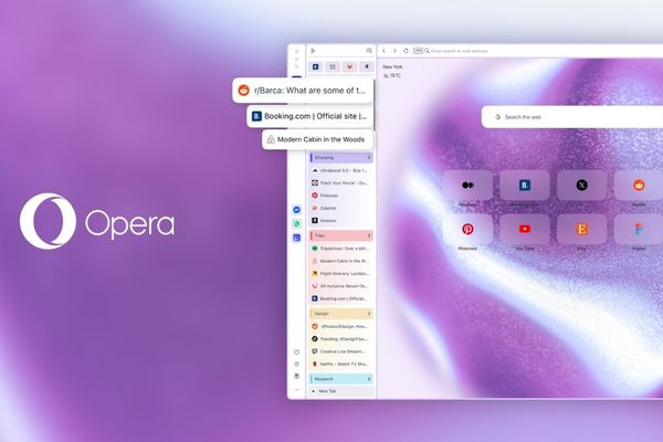 Opera One'a Dikey Sekmeler ve Geliştirilmiş Google Lens entegrasyonu<