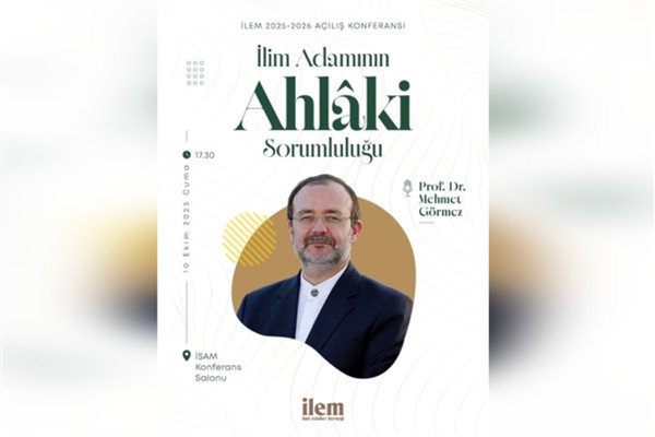 İLEM Eğitim Programı yeni dönemine Prof. Dr. Mehmet Görmez’in konferansıyla başlıyor<
