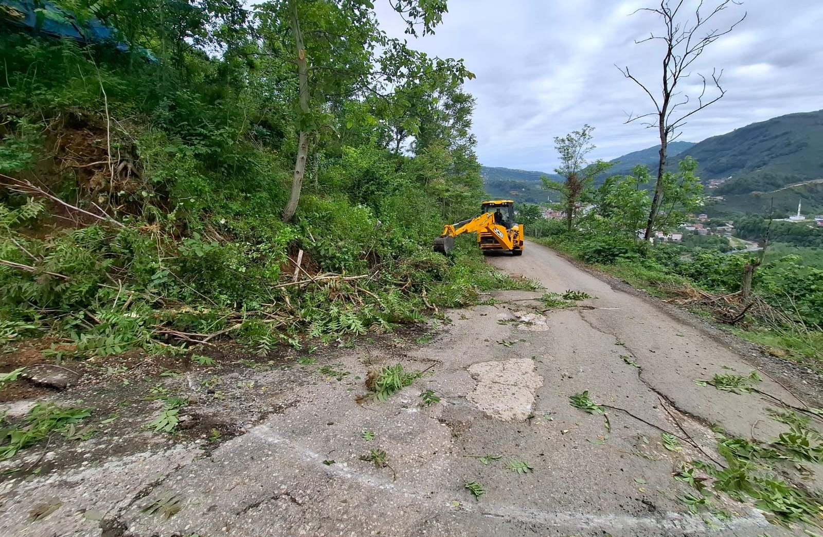 Çatalpınar'da yol güvenliğine ilişkin çalışma yapıldı
