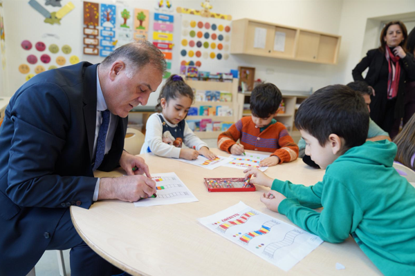 Aslan, Örnektepe Yuvamız İstanbul Çocuk Etkinlik Merkezi’ni ziyaret etti<