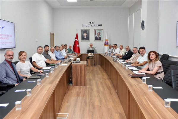 Ordu'da İl İstihdam ve Mesleki Eğitim Kurulu Toplantısı yapıldı
