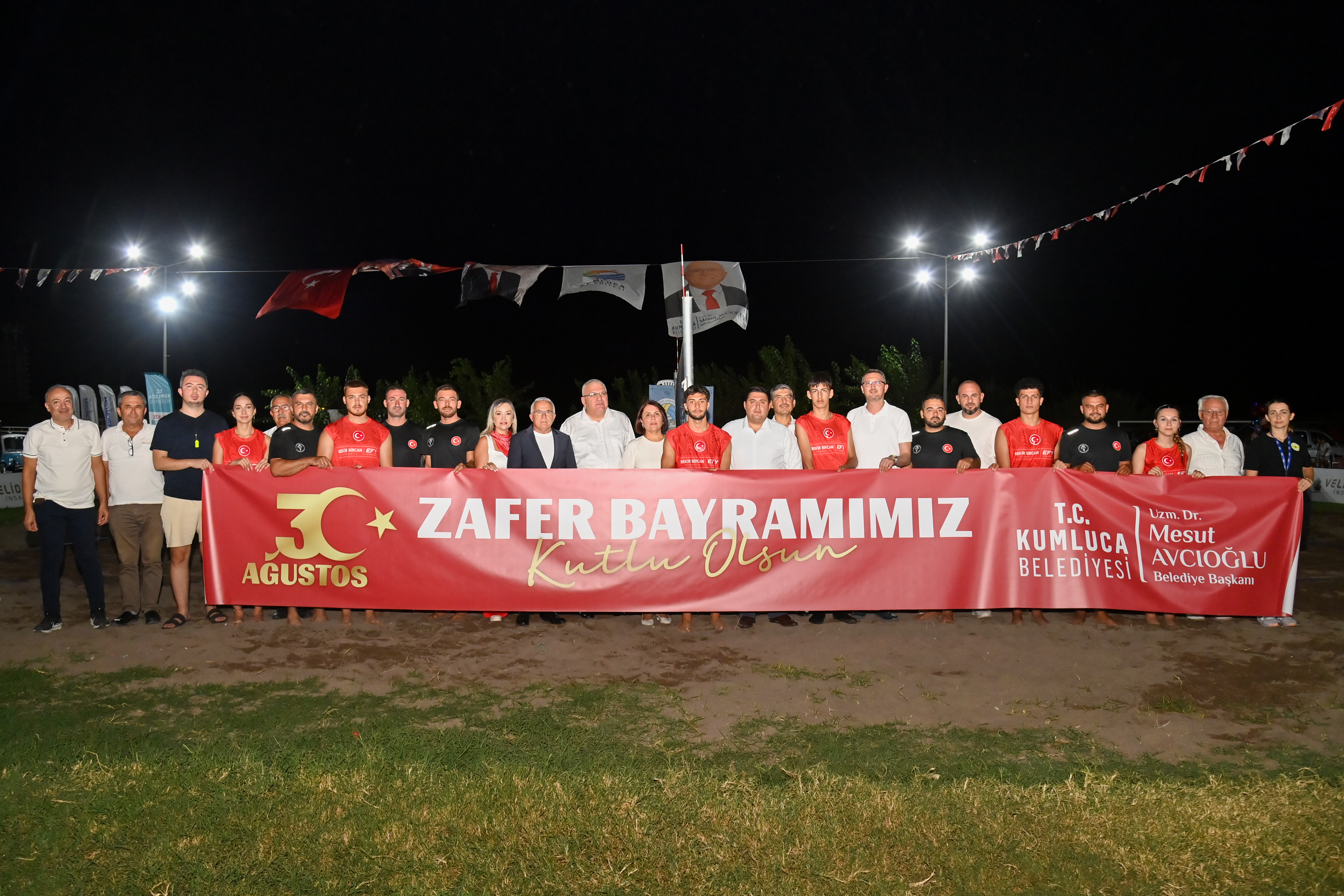 Kumluca’da 30 Ağustos Zafer Bayramı spor ve müzik etkinlikleriyle kutlandı