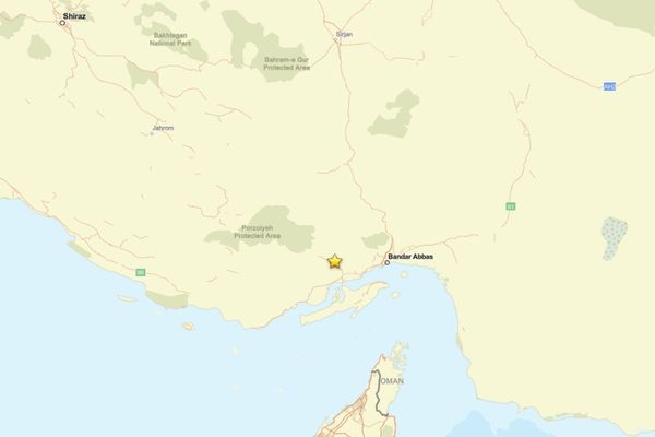 İran 'da deprem<