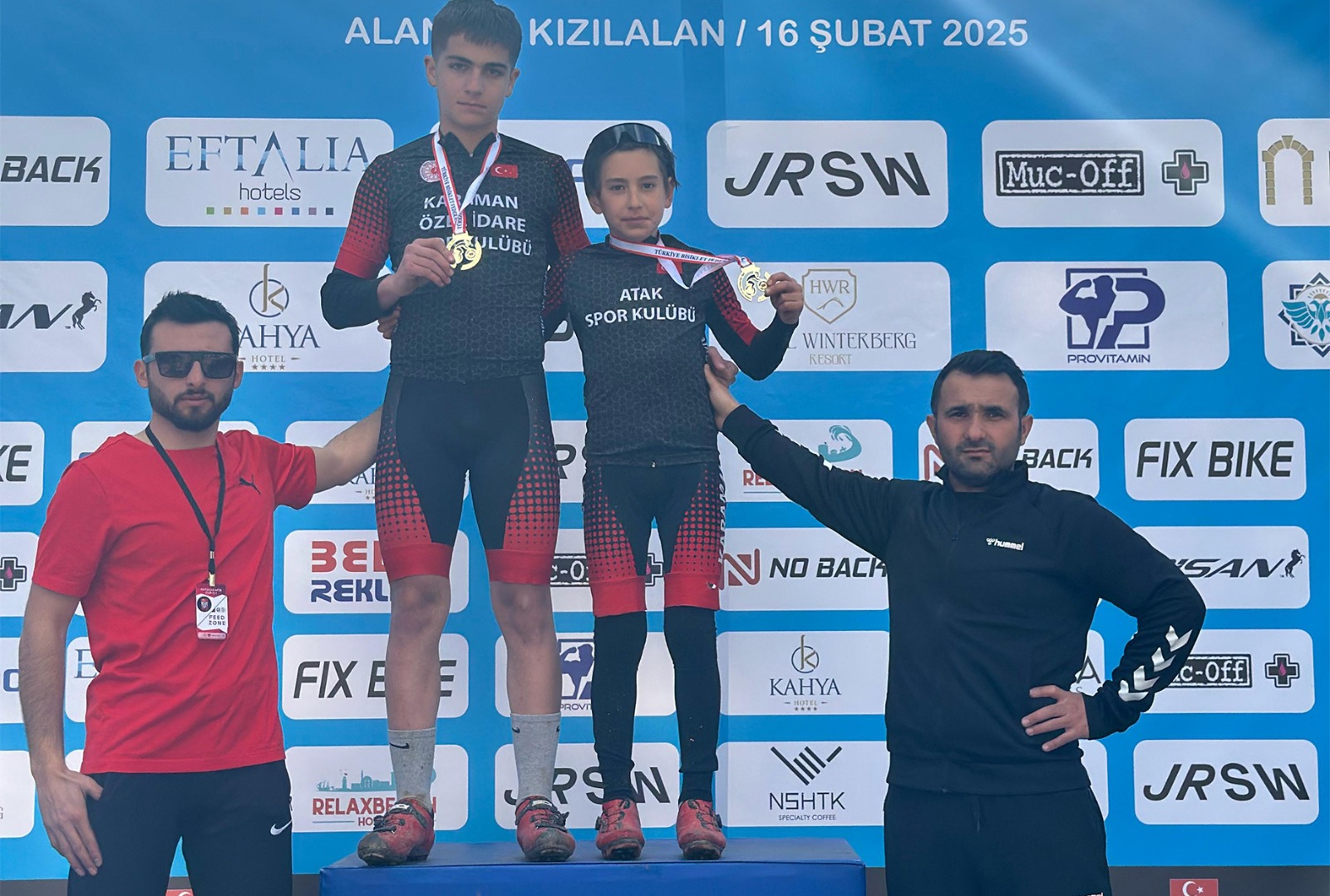 Karaman bisiklet takımı, Antalya MTB C1 yarışlarından madalyalarla döndü