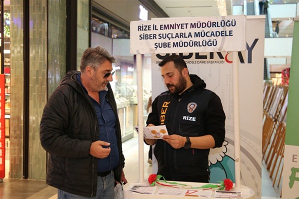 Rize’de önleyici faaliyet ve bilgilendirme çalışmaları<