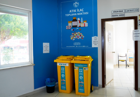 Alanya'da 719 kilogram atık ilaç toplandı<