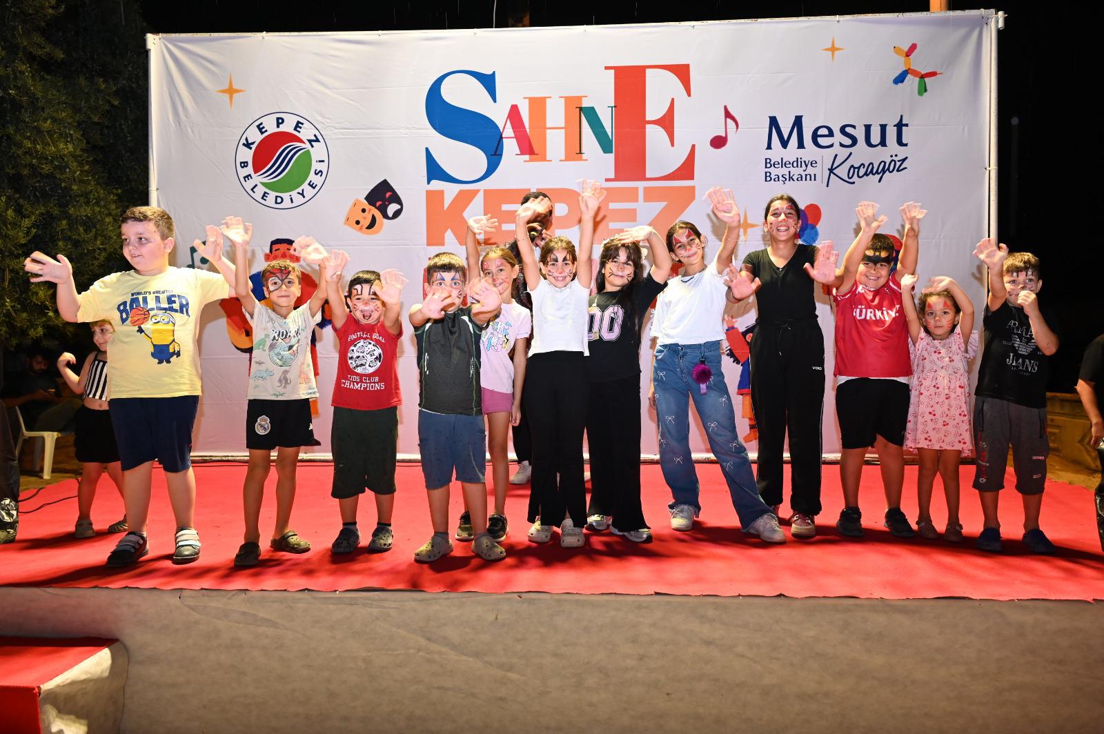Kepez’de Sahne Kepez etkinlikleri, Varsak Demirel Mahallesi’nde çocuklarla buluştu